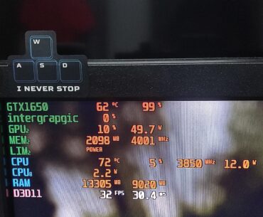 Hello, i really want to increase the watt for my ryzen 7 3750h in my nitro 5 an515-43.