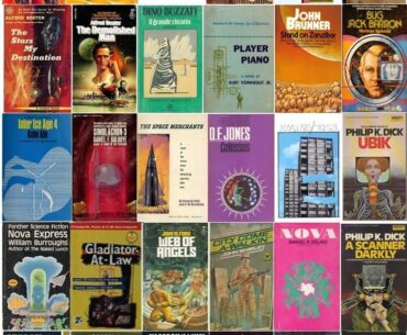 What are some of the concept of wacky ideas in proto-cyberpunk fictions that are not touched upon anymore in the genre?