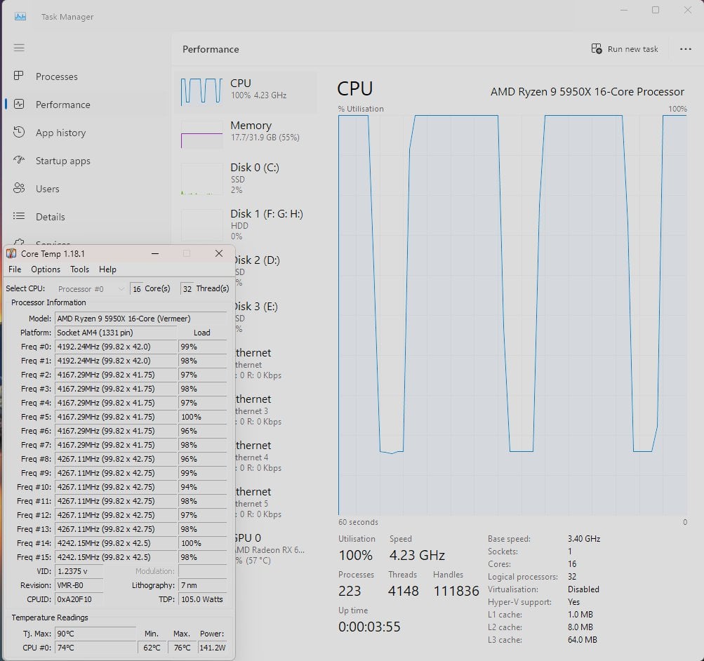 Non-thermal throttling Non-thermal throttling