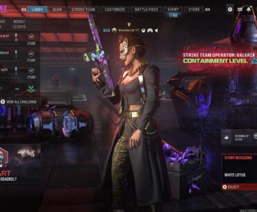 “White Lotus” mission showed up after playlist update?