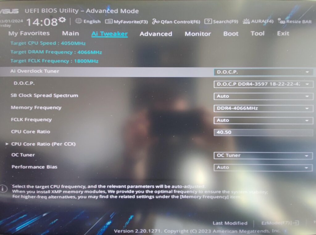 Cheeky little r7 3700x overclock but no boost
