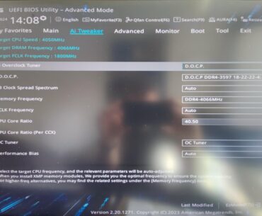 Cheeky little r7 3700x overclock but no boost