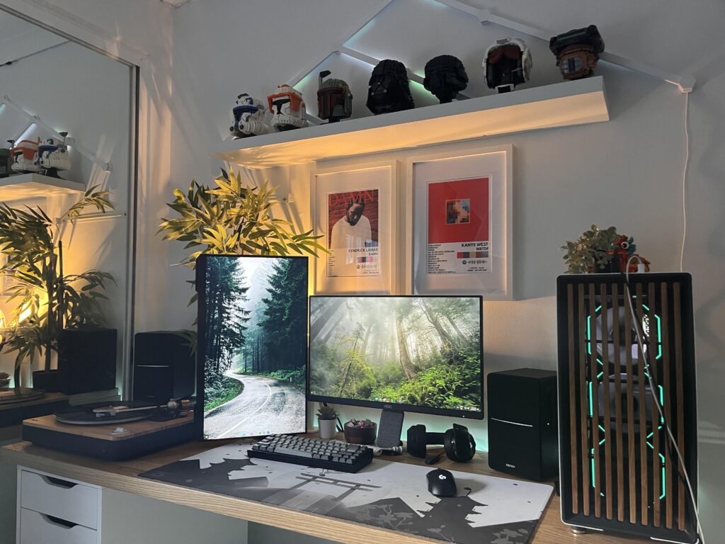How the setup is looking at the moment