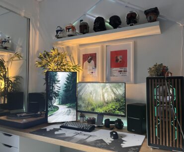 How the setup is looking at the moment