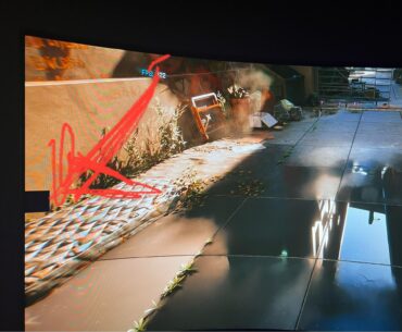I got a new monitor, and when in-game, this stupid box shows up. Any ideas?