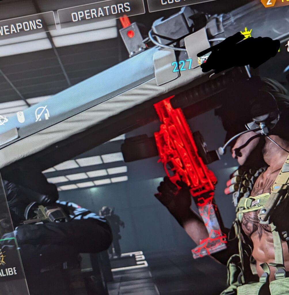So, there is a shield opening for a gun ...