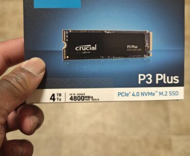 Picked up a 4Tb Crucial P3 Plus for $159 to my door