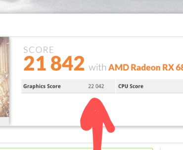 Finally managed to hit 22k graphics score with my 6800xt :)