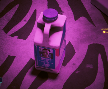 Why is there a random milk jug with "MISSING SANDRA DORSETT" on it lol?
