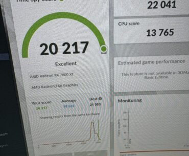 My Full AMD build vs My Brothers RTX 3080 Build post OC (3D Mark)