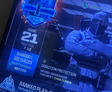 Finally hit diamond after a long week being stuck at plat 3 all the cheaters and sorry teammates I finally made it