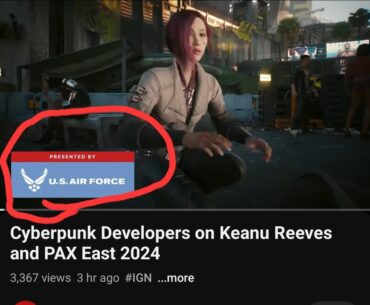 Has there ever been a more ironic sponsor to a game ever?