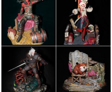 Some of the figures I painted lately