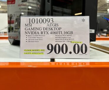 PRE Built find at Costco