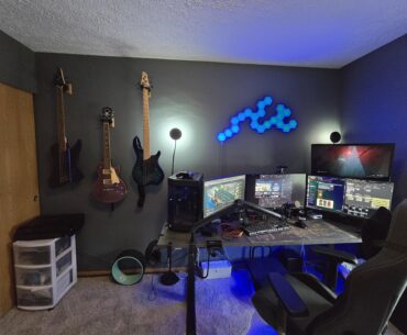 Setup for work and play.