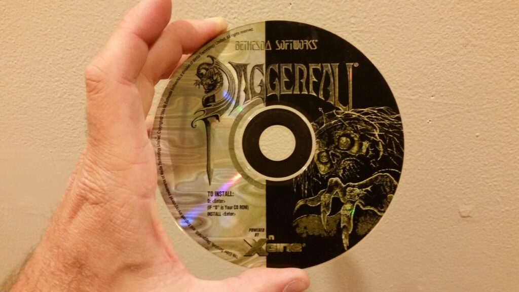 Elder Scrolls turning 30 reminded me that I still have my Daggerfall CD-ROM.