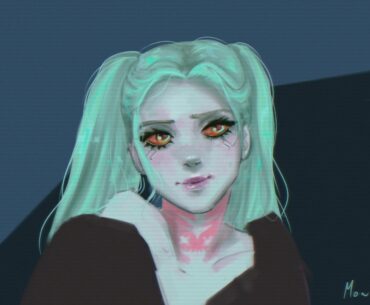 2 hours spent on this Rebecca art <3