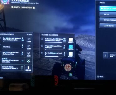You can now track camos in game!