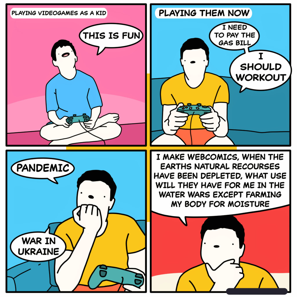 Gaming as a Kid Vs Now