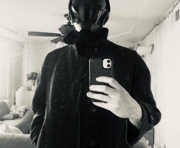 Some cyberpunk street wear I wore to the city and club this weekend with some pals.