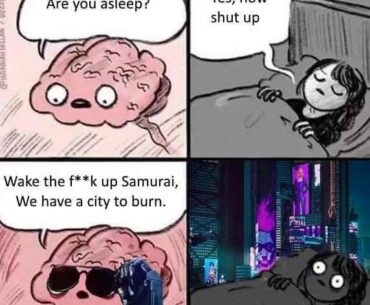 I just want to sleep