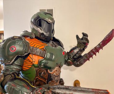 Doomslayer cosplay by dcwbuilds