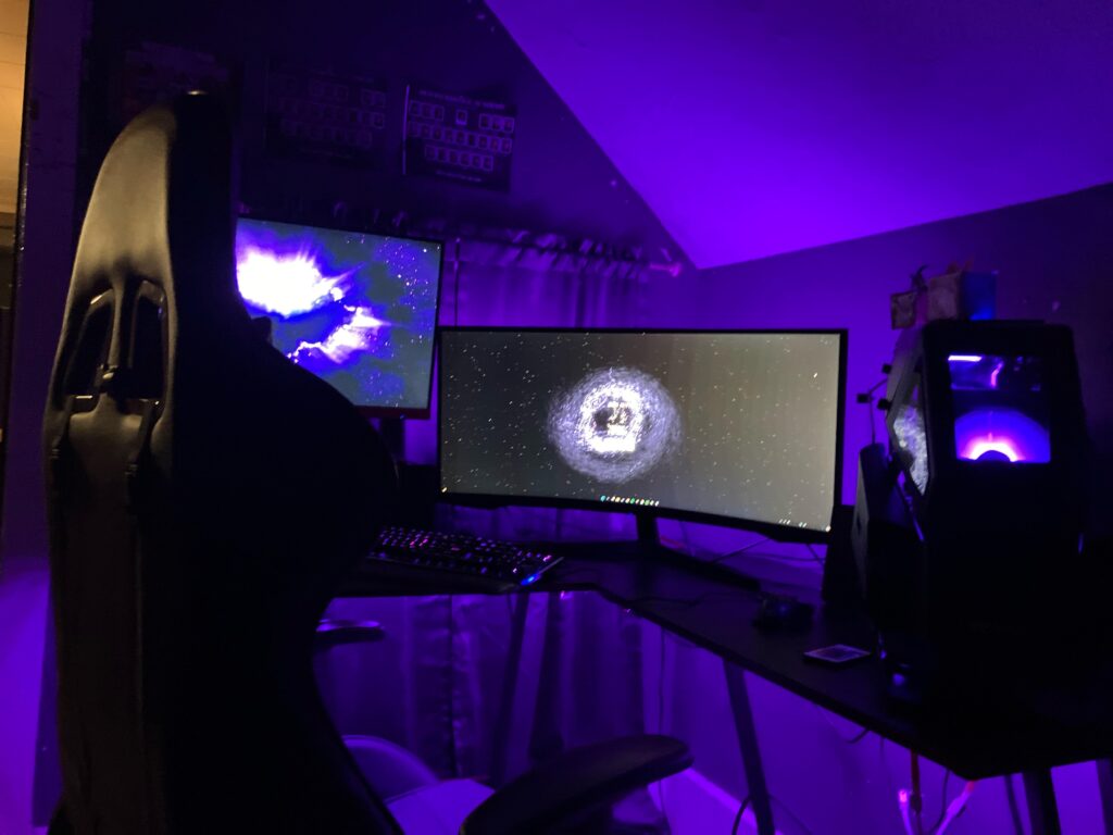 First battle-station!