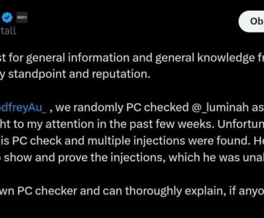 ⚠️Luminah_ popular Warzone cheater-streamer was detected❗