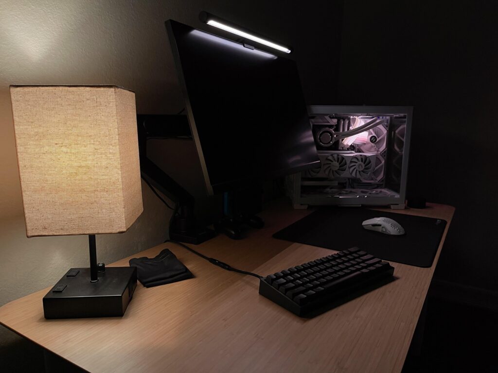 My Minimalist Gaming Setup (WIP)