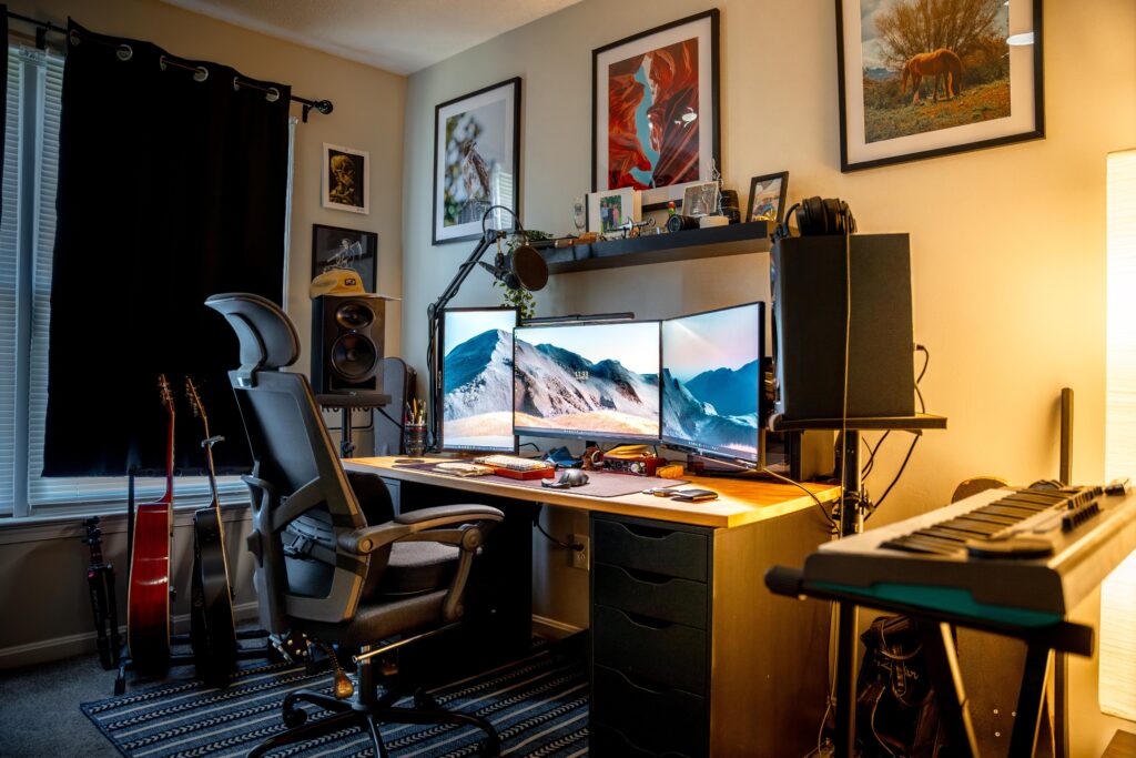 My Video Editing, Gaming, Music, and Safe Space!