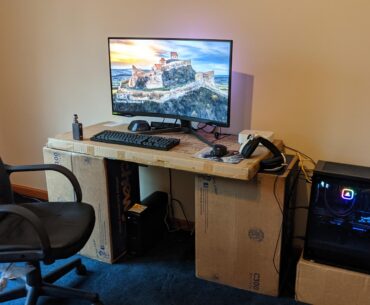 I spent all of my money on the build.