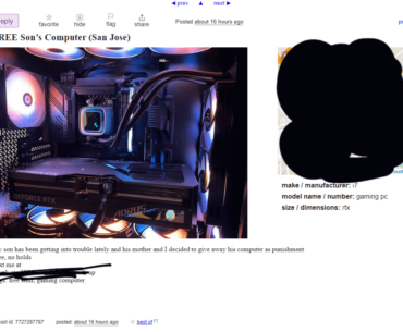 This is probably fake but man I fell bad for the son