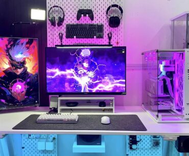 My updated workspace setup 🔥🔥🔥