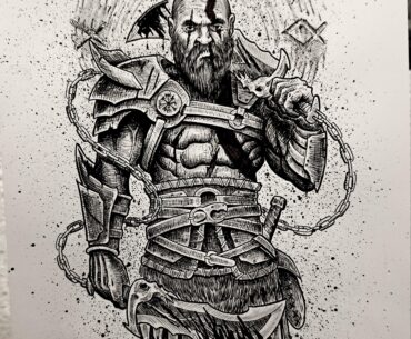 Kratos done by me, hope you like it