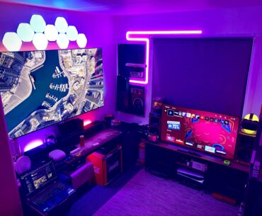 My current Battlestation! Any ideas on what I should add to my room?