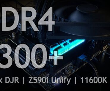 DDR4 5302 MHz Validation | Messing around with Hynix DJR on the Z590i Unify