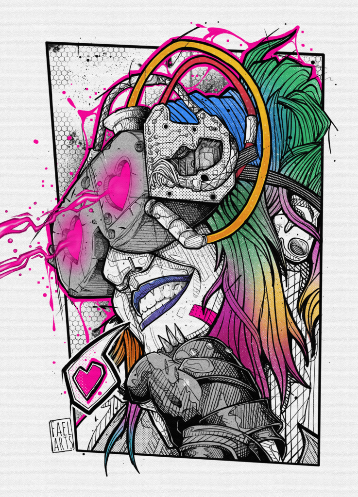 Pink - draw by me