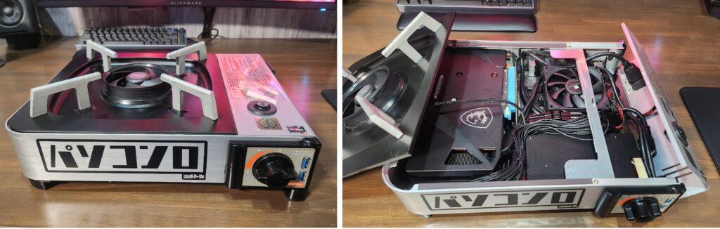 Built My Sister-in-law a Gaming Stove