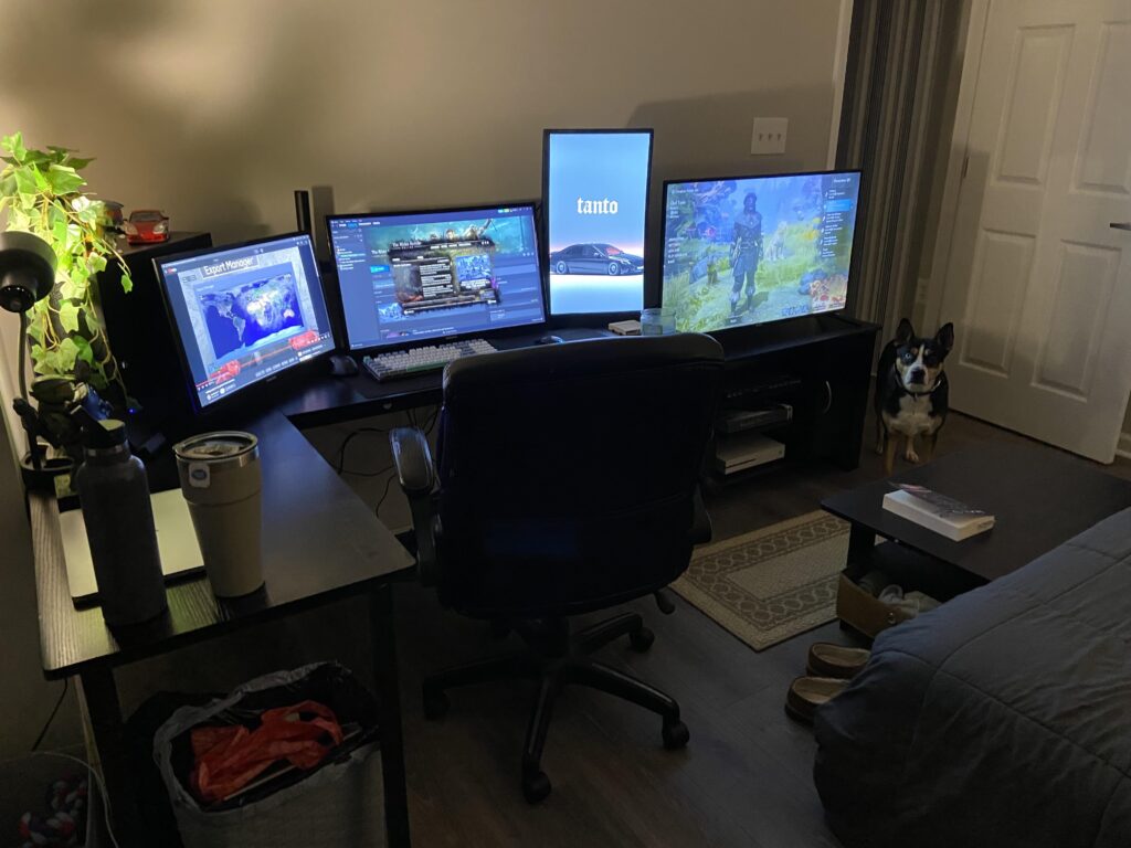 Just moved, setup is better than ever.