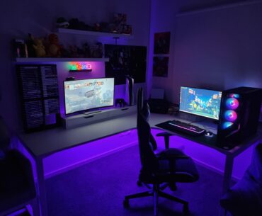 My gaming room has come a long way over the years