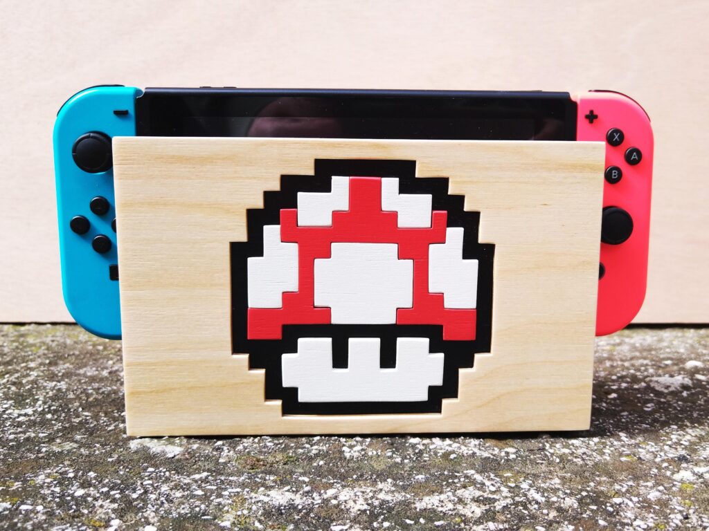 Happy MAR10 day! Check out the base to spruce up my Switch dock!
