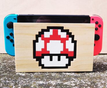 Happy MAR10 day! Check out the base to spruce up my Switch dock!