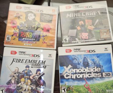 After many days and several tens of dollars, I finally own the complete North American *NEW* Nintendo 3DS physical collection!