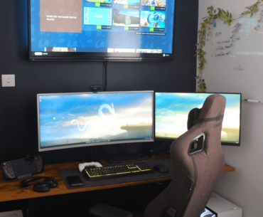 New home, new battlestation setup.