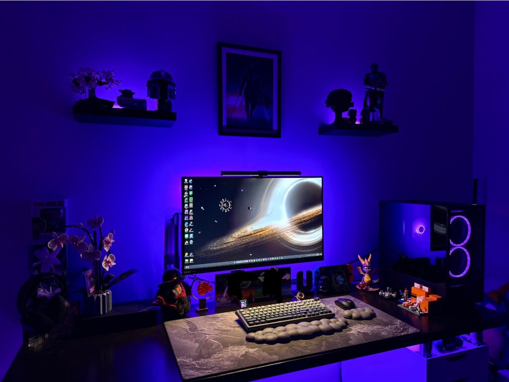 Upgraded Setup (at night 😏)