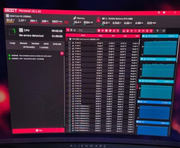 13900ks stock, p cores are cooler than e cores on OCCT