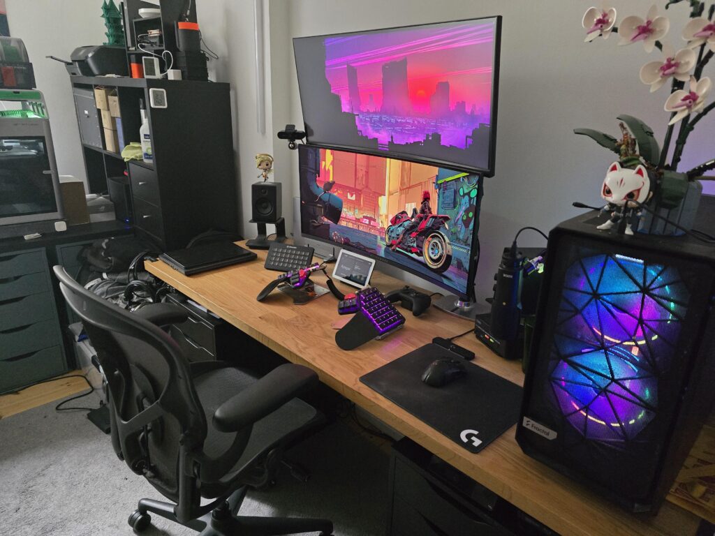 Work + Play + Classes setup