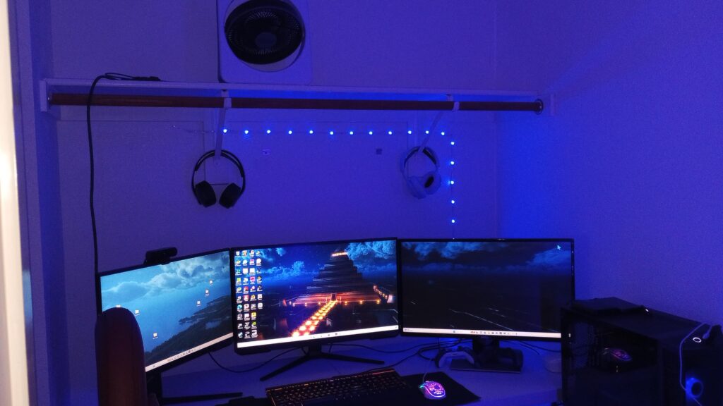 Turned my closet into a game room