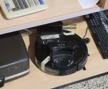 Robot vacuum at thrift store