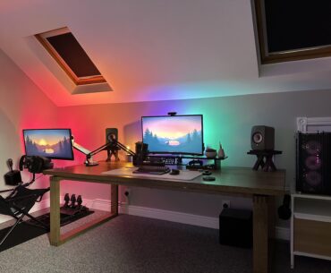 My work in progress setup